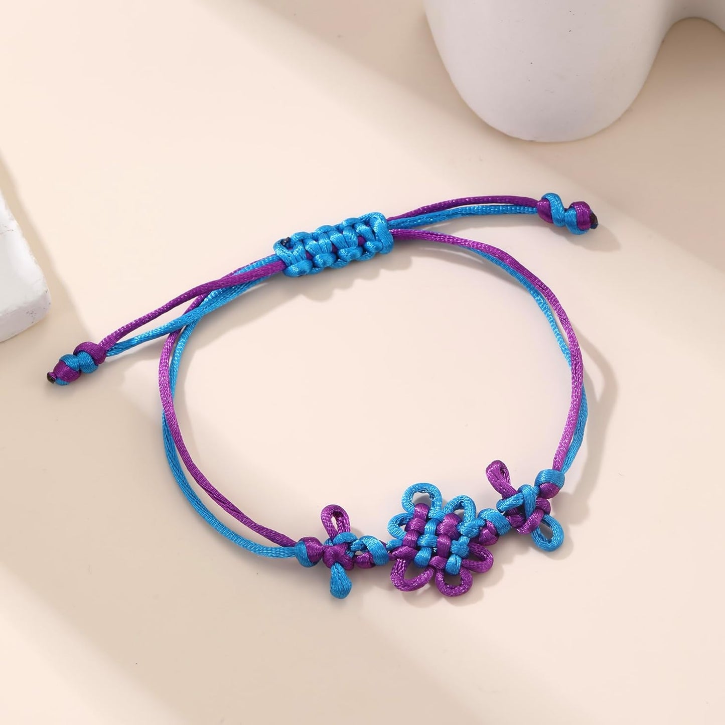 Movie Inspired Bracelet, Handmade Kroean Knot Rope Bracelet