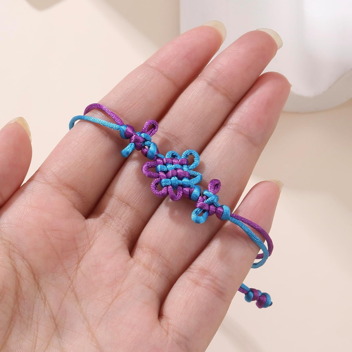 Movie Inspired Bracelet, Handmade Kroean Knot Rope Bracelet