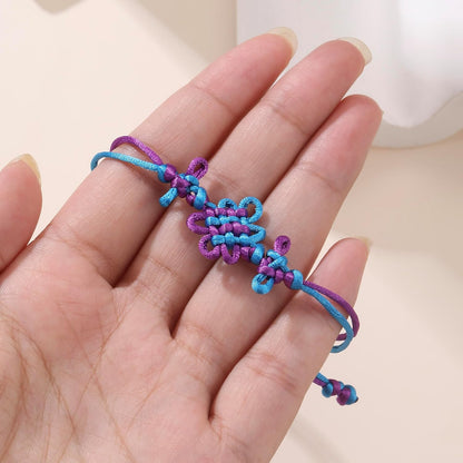 Movie Inspired Bracelet, Handmade Kroean Knot Rope Bracelet