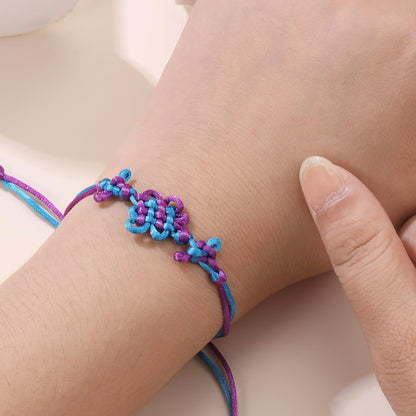 Movie Inspired Bracelet, Handmade Kroean Knot Rope Bracelet