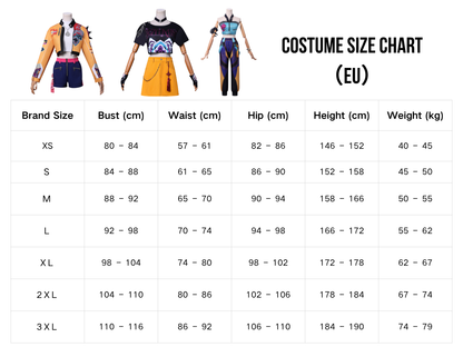 Huntr/x Girl Group Cosplay Stage Costume Set