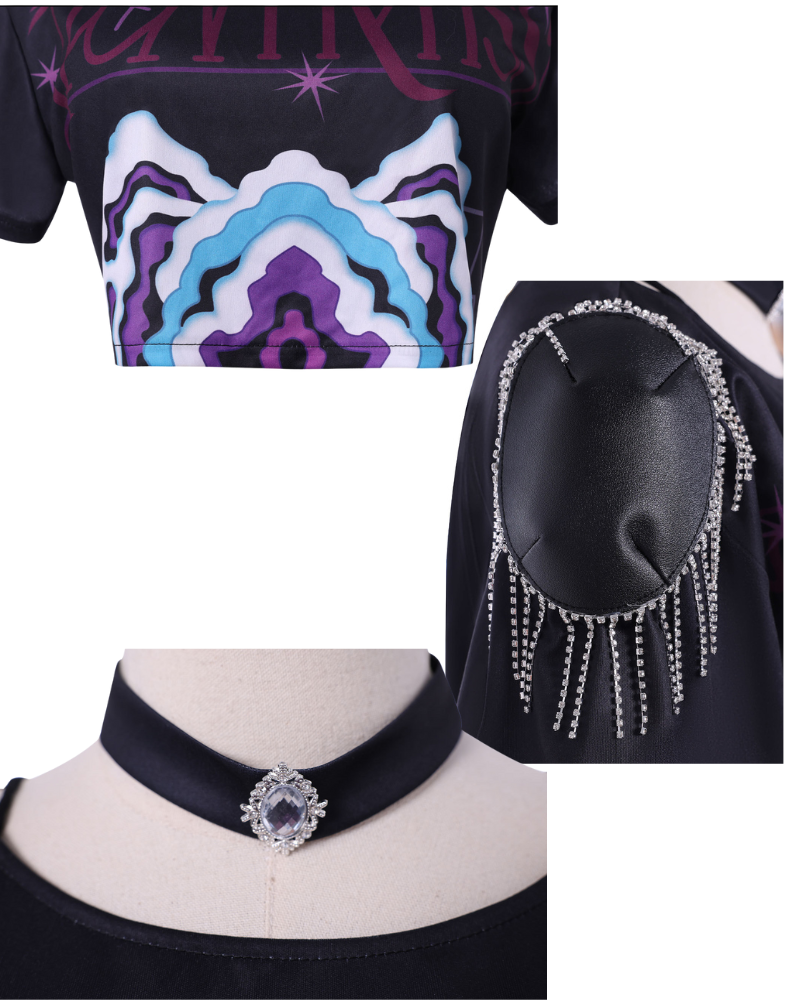 Huntr/x Girl Group Cosplay Stage Costume Set