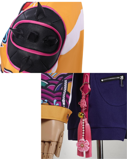 Huntr/x Girl Group Cosplay Stage Costume Set