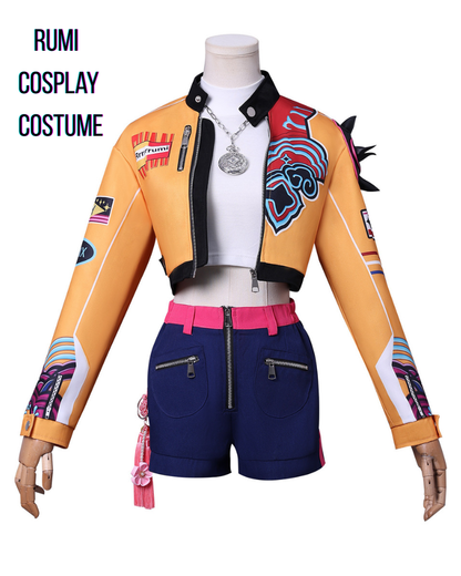 Huntr/x Girl Group Cosplay Stage Costume Set