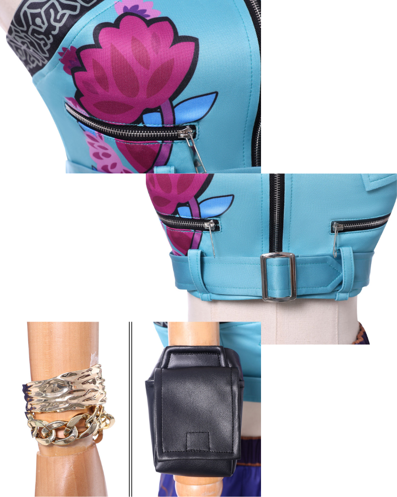 Huntr/x Girl Group Cosplay Stage Costume Set