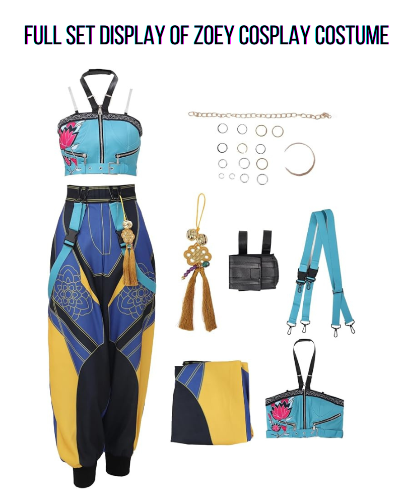 Huntr/x Girl Group Cosplay Stage Costume Set