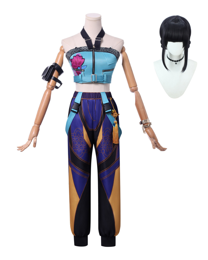 Huntr/x Girl Group Cosplay Stage Costume Set